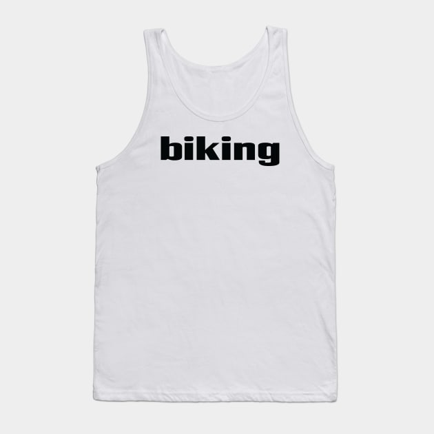 Biking Tank Top by ProjectX23Red